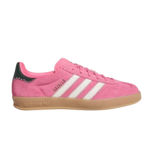 adidas Wmns Gazelle Indoor 'Rose Tone Collegiate Green' Pink tone/White color/Collegiate green JI2014