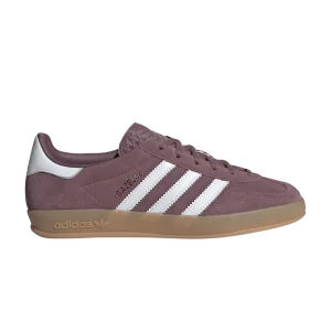 adidas Wmns Gazelle Indoor 'Shadow Fig Gum' Sneakers Shadow Rice/White Cloud/Bubblegum IH5483