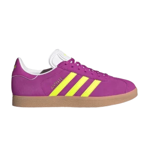 adidas Wmns Gazelle 'Purple Burst Solar Yellow' Sneakers Burst Purple/Solar Yellow/White JI1373