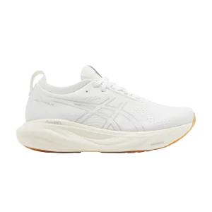 ASICS Wmns Gel Nimbus 25 'White Gum' White/White 1012B356 102