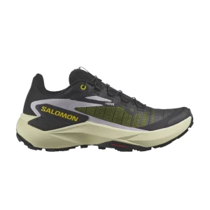 Salomon Wmns Genesis 'Black Sulfur Spring' Sneakers Black/Sulfur Spring/Orchid Petal L47443700