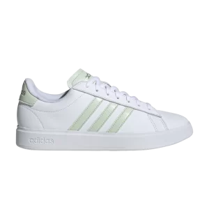 adidas Wmns Grand Court 2.0 'White Linen Green' Cloud White/Linen Green/Matte Silver IH7343