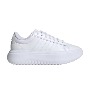 adidas Wmns Grand Court Platform 'Crystal White' Sneakers White Cloud/White Cloud/Crystal White IE1089