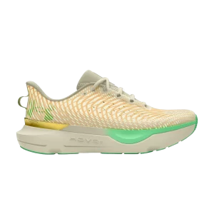 Under Armor Wmns HOVR Infinite Pro 'Etched In Stone' Sneakers Ivory Dune/Brownstone/Court Green 3027334 100