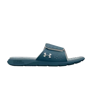 Under Armor Wmns Ignite Pro Graphic Footbed Slide 'Static Blue' Static Blue/Gray Fog 3026029 400