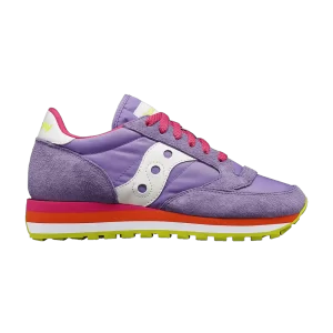 Saucony Wmns Jazz Triple 'Purple Pink Lime 'Sneakers Violetta/White S60530 41