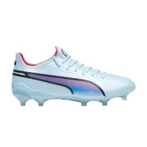 Puma Wmns King Ultimate FG AG 'Breakthrough Pack 'Sneakers Silver Sky/Black/Fire Orchid 107565 01