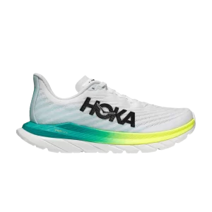 HOKA Wmns Mach 5 'White Blue Glass' Sneakers White/Blue glass 1127894 WBGL