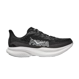 HOKA Wmns Mach 6 'Black White' Sneakers Black/White 1147810 BWHT