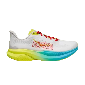 HOKA Wmns Mach 6 'Ironman' Sneakers White/Red Alert 1166391 WRT