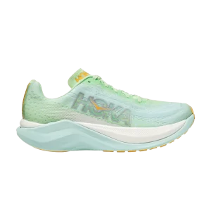 HOKA Wmns Mach X 'Lime Glow' Sneakers Lime Glow/Sunlit Ocean 1141451 LGSO