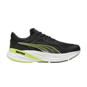 Puma Wmns Magnify Nitro 2 'Black Lime Pow' Sneakers Black/Lime Pow 380078 01