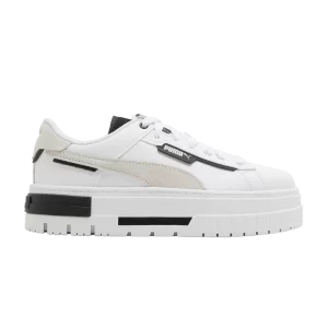 Puma Wmns Mayze 'Crashed' Sneakers White/Black 392495 02