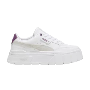 Puma Wmns Mayze Stack 'White Crushed Berry' Sneakers White/Crushed berry 384363 17