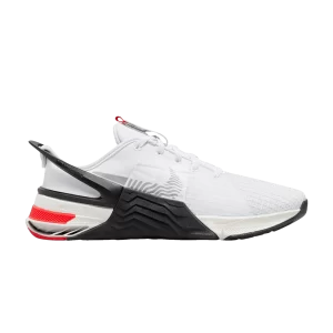 Nike Wmns Metcon 8 FlyEase 'White Picante Red' White/Photon Dust/Spicy Red/Light Smoke Gray DO9381 100