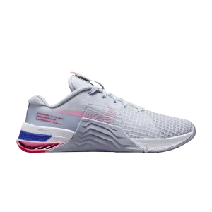 Nike Wmns Metcon 8 'Grey Medium Soft Pink' Football Grey/Whisper Blue/Medium Baby Pink/White DO9327 005