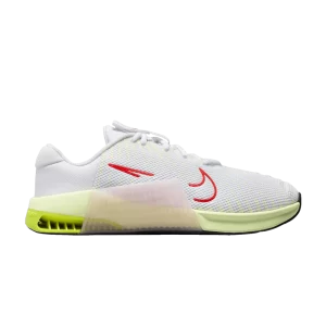 Nike Wmns Metcon 9 'White Volt Crimson' White/Volt/Barely a Volt/Bright Crimson DZ2537 101