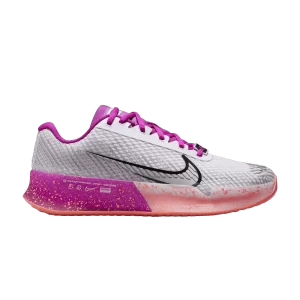 Wmns NikeCourt Air Zoom Vapor 11 Premium HC 'NYC Tournament Pack' Hardly Grape/Bright Grape/Light Wild Mango/Metallic Silver FQ7266 500