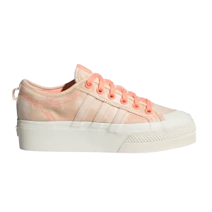 adidas Wmns Nizza Platform 'Acid Wash – Bliss Orange 'Sneakers Orange Bliss/Orange Bliss/White HQ1968