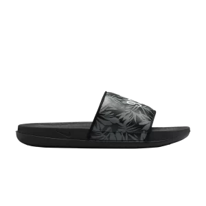 Nike Wmns Offcourt Slide 'Tropical Leaf Print' Black/Cool Grey/White DV8355 001