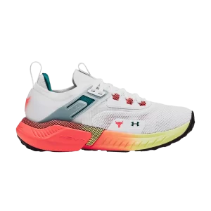 Under Armor Wmns Project Rock 5 'White After Burn' Sneakers White/Coastal till 3025436 102