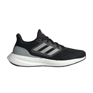 adidas Wmns PureBoost 23 Wide 'Black Silver Metallic' Black/Metallic Silver/Carbon IF8063