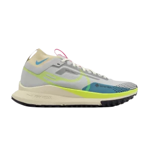 Nike Wmns React Pegasus Trail 4 GORE-TEX 'Wolf Gray Volt' Wolf Grey/Stadium Green/Baltic Blue/Volt DJ7929 002