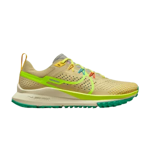 Nike Wmns React Pegasus Trail 4 'Team Gold Volt' Gold Team/Baltic Blue/Stadium Green/Volt DJ6159 700