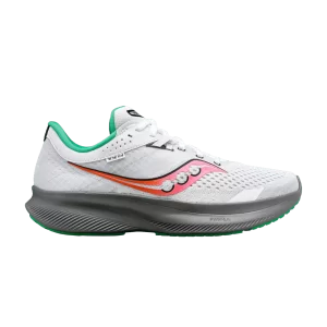 Saucony Wmns Ride 16 'White Pink Gravel 'Sneakers White/Gravel S10830 85