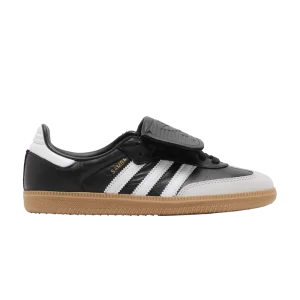 adidas Wmns Samba LT 'Black White Gum' Sneakers Black/Cloud White/Metallic Gold IG2010