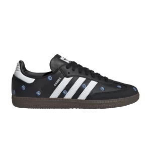 adidas Wmns Samba OG 'Black Floral Embroidery' Sneakers Black/White Shoes/Bubblegum IF4397