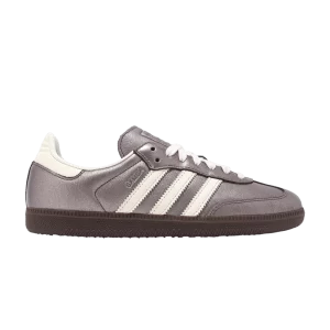 adidas Wmns Samba OG 'Metallic Purple Gum' Sneakers Supplier Color/White Color/Bubble Gum 5 JI4219