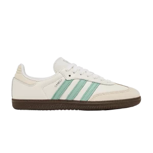 adidas Wmns Samba OG 'White Hazy Green' Sneakers White Cloud/Green Color/Miracle White IH2752