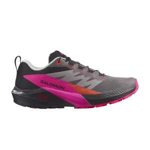 Salomon Wmns Sense Ride 5 'Plum Kitten Pink Glow' Sneakers Plum Kitty/Black/Pink Glow L47385900