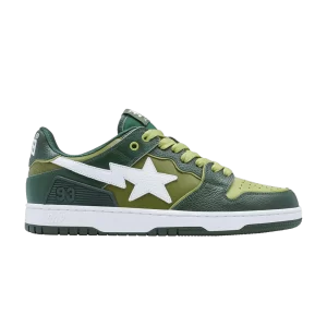 Sneakers BAPE Wmns Sk8 Sta #2 M1 'Green 'Green 1J30291024 GRN