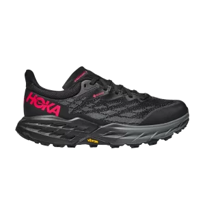 HOKA Wmns Speedgoat 5 GORE-TEX 'Black Red' Black/Black 1127913 BBLC