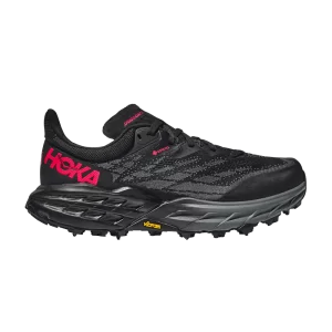 HOKA Wmns Speedgoat 5 GORE-TEX Spike 'Black Red' Black/Black 1133532 BBLC