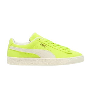 Sneakers Puma Wmns Suede 'Neon – Electric Lime 'Electric Lime/Matte Ivory 398694 02