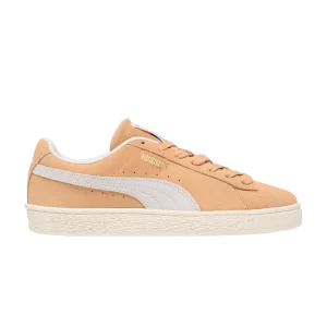 Puma Wmns Suede 'New Bloom' Sneakers Peach Fizz/Warm White/Gold Team 398692 01