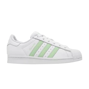 adidas Wmns Superstar 'White Semi Green Spark' Sneakers White Cloud/Half-Green Spark/White Cloud IE3005