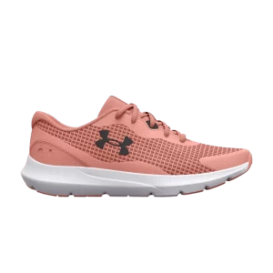 Under Armor Wmns Surge 3 'Pink Sands' Sneakers Pink Sands/Grey 3024894 600