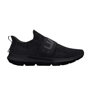 Under Armor Wmns Surge 3 Slip 'Triple Black' Black 3026507 002