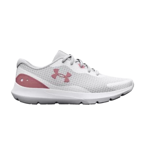 Under Armor Wmns Surge 3 'White Pink Elixir' Sneakers White/Pink Elixir 3024894 107