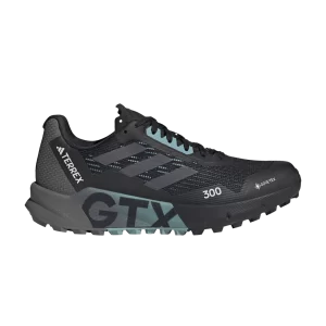 adidas Wmns Terrex Agravic Flow 2.0 GORE-TEX 'Black Light Blue' Black/Six Gray/Dash Gray HR1145