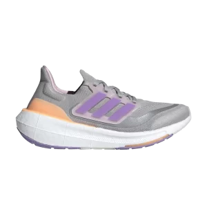 adidas Wmns UltraBoost Light 'Grey Violet Fusion' Gray two/Fusion purple/Acid orange IE1762