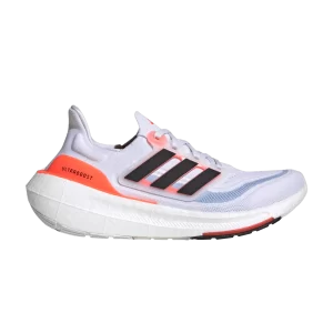 adidas Wmns UltraBoost Light 'White Solar Red' Cloud White/Black/Sunny Red HQ6353