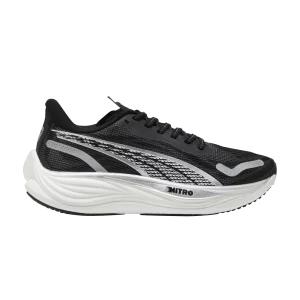 Puma Wmns Velocity Nitro 3 'Black Silver' Sneakers Black/Silver/White 377749 01