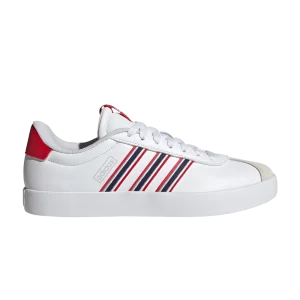 adidas Wmns VL Court 3.0 'White Navy Scarlet' Sneakers White Cloud/Team Dark Blue/Better Scarlet IH3207