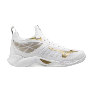 Mizuno Wmns Wave Dimension 'White Gold' Sneakers White/Gold 430314 0074