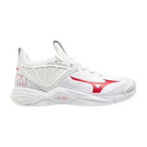 Mizuno Wmns Wave Momentum 2 'White Red' Sneakers White/Red 430294 0010